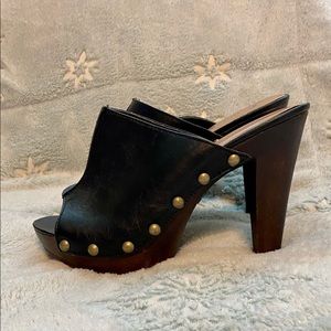 Candies Kort Mules 8.5 Black Mules Never Worn